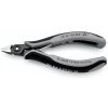 Precízne bočné štiepacie kliešte Knipex 79 32 125 ESD SB - pre elektroniku, špicatá hlava