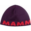 Mammut Logo beanie fialová