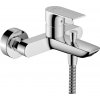 Hansgrohe Rebris E - Páková vaňová batéria na stenu, chróm 72450000