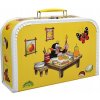 Detský kufor Krtko Wiky 6 l, odtiene žltej a zlatej