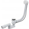 Alcadrain Automatický vaňový sifón 57 cm, biely A51BM
