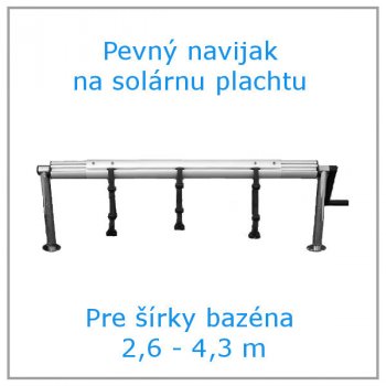 Navijak pevné 2,6 - 4,3 m