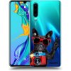 Picasee silikónový prehľadný obal pre Huawei P30 - Francúzsky Buldoček