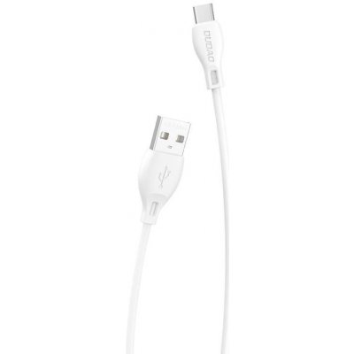 Kábel USB na USB-C Dudao L4T 2,4A 1 m (biely) 039468