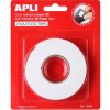Apli Lepiaca páska rolka 3D obojstranná pena 19 mm x 2,28 m biela