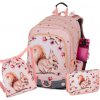 BAGMASTER BATOH ALFA 26 A SET 3-dielny (Malá školská súprava pre prváčku - veverička)
