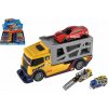 Teddies Auto kamion přepravník + auto - 15 cm - na volný chod