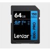 Lexar SDXC 800x Pro UHS-I cards, C10 (V30) U3, R150, 64GB LSD0800P064G-BNNNG