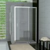 SanSwiss TED 1200 50 30 Jednokřídlé dveře s pevnou stěnou v rovině 120 cm, aluchrom/mastercarré