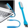 USB Silikónová lampička 6 LED Ružová
