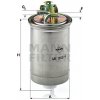 Palivový filter MANN-FILTER WK 842/4