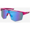 Cyklistické okuliare GOG Athena - white/blue/matt neon pink