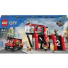 60414 LEGO® CITY Hasičská zbrojnica s rebríkovým vozidlom s točňou; 60414 - LEGO® City 60414 Hasičská stanica s hasičským vozidlom