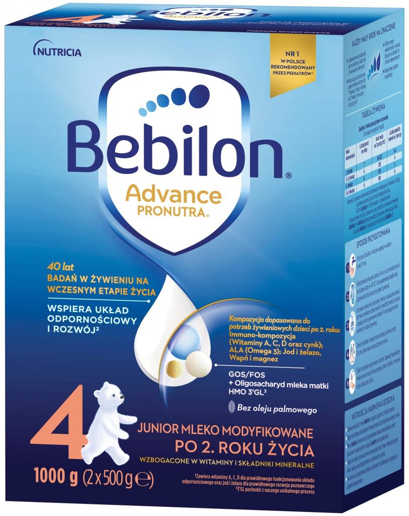 Bebilon 4 Advance Pronutra 1 kg