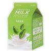 A'Pieu Green Tea Milk One-Pack maska s extraktom zo zeleného čaju 21 g