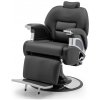 Barber kreslo EMPEROR - matná čierna