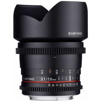 Samyang 10mm T/3.1 VDSLR ED AS NCS CS II Pentax K