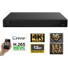 Monitorrs Security 16 kanálové IP záznamové zariadenie 16 x PoE (6116) (Monitorrs Security)