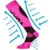 VOXX kompresné ponožky Protect neon pink 1 pár 35-38 111968