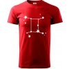 Súhvezdie - Gemini - Blíženci - Klasické pánske tričko vyššej gramáže - 4XL ( Červená )