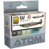 AMMO by MIG Jimenez ATOM RAF WWII Early Colors Set 4 x 20 ml