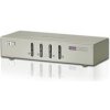 Aten 4-port KVM USB, audio 2.1, vrátane káblov CS74U