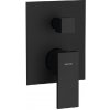Sapho Cubemix - Batéria pod omietku na 2 spotrebiče, s telesom, matná čierna CM042B