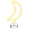 FOREVER LIGHT NEON LED dekorácia MESIAC NNE06 (RTV100279) s podstavcom