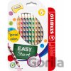 Ergonomické farbičky pre ľavákov - STABILO EASYcolors - 12 ks sada so strúhadlom - STABILO