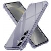 Techsuit - Shockproof Clear Silicone obal pre Samsung Galaxy S24 - dymovo čierny
