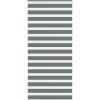 VidaXL Roleta zebra, tmavošedá, 110,9 cm, polyester