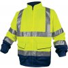 DELTA Delta Plus PRACOVNÁ BUNDA PHVE2 - Fluo žltá-Nám. modrá, S Fluo žltá-Nám. modrá, S