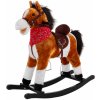 JOKO Detský Hojdací koník Cowboy s pohyblivým chvostom, ústami + zvuky, svetlo hnedý