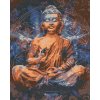 ZUTY Maľovanie podľa čísel - HVIEZDNY BUDDHA III Rámovanie: bez rámu a bez vypnutia plátna, Rozmer: 40x50 cm
