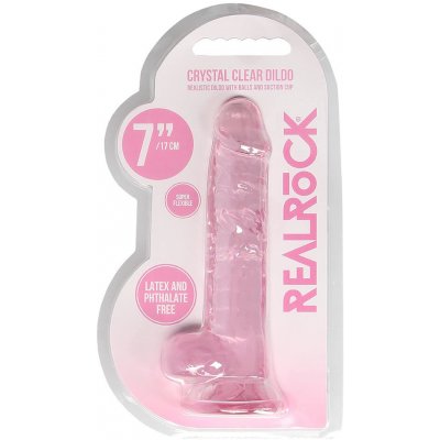 Shots REALROCK Realistic Dildo with Balls 19 cm