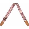 Cascha CGS-VC4 Vegan Cork Mauve Leaves Gitarový pás
