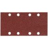MAKITA P-31893 Brúsny papier K-80 / 93x185mm (8 otvorov, na kov, drevo ) (v balení: 10ks) - MAKITA P-31893