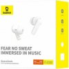 Baseus Earphone Bluetooth Bowie E19 TWS Earphones, BT 5.3, ENC, IPX5, White EU (A00069600223-00)