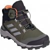 adidas Terrex Mid Gtx K tmavo zelená