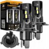 Żarówki LED Samochodowe H4 H19 Mocne 6000K +1000% Canbus 60W 2 szt.