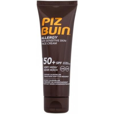 PIZ BUIN Allergy Sun Sensitive Skin Face Cream SPF50+ opaľovací krém na tvár proti slnečnej alergii 50 ml unisex