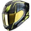 Scorpion Exo-530 Air Theras metalická černá/neonově žlutá L