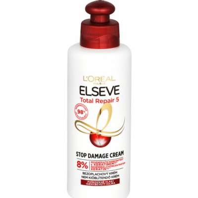 L'Oréal Elseve Total Repair 5 bezoplachový krém pre poškodené vlasy 200 ml