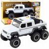 Autíčko Terénny Pickup 6x6 Zvuk, Svetlá, Frikčný Pohon, Otvárateľné Dvere