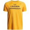 Under Armour B Tech Split Wordmark Ss Tee 1383010-793 oranžové