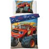 Carbotex · Bavlnené posteľné obliečky Plamienok a štvorkolky – motív Ready to Race? - 100% bavlna - 70x90 cm + 140x200 cm
