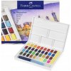 FABER CASTELL Akvarelové farby set 36 farebné