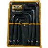 JCB Sada IMBUSOVÝCH KĽÚČOV 6 ČASTÍ na PLACI 12-24mm typu L Cr-V HEX
