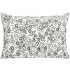 Bellatex Obliečka 60 × 40 cm, kvety sivé