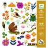 DJECO Samolepky: Záhrada (160 ks)
